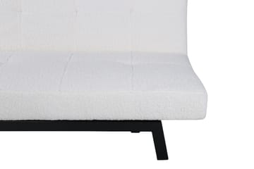 Bodil Bäddsoffa - Vit/Svart - Möbler - Soffa - Bäddsoffa - Bäddsoffa längsbäddad