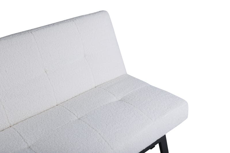 Bodil Bäddsoffa - Vit/Svart - Möbler - Soffa - Bäddsoffa - Bäddsoffa längsbäddad