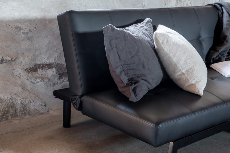Bodil Bäddsoffa - Svart - Möbler - Soffa - Bäddsoffa - Bäddsoffa längsbäddad