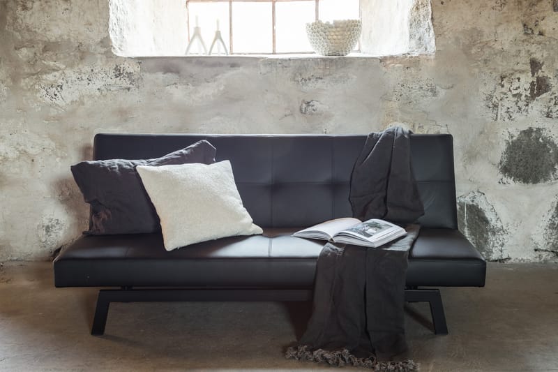 Bodil Bäddsoffa - Svart - Möbler - Soffa - Bäddsoffa - Bäddsoffa längsbäddad
