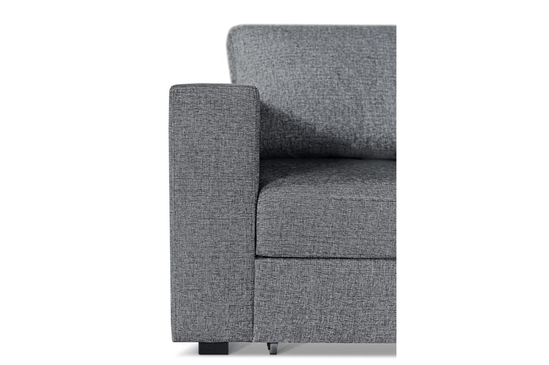 Bäddsoffa Carosello 3-sits Höger - Grå - Möbler - Soffa - Bäddsoffa - Bäddsoffa divan