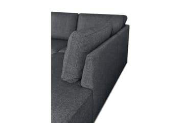 Bäddsoffa Carosello 3-sits Höger - Mörkgrå - Möbler - Soffa - Bäddsoffa - Bäddsoffa divan