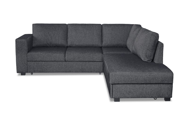Bäddsoffa Carosello 3-sits Höger - Mörkgrå - Möbler - Soffa - Bäddsoffa - Bäddsoffa divan