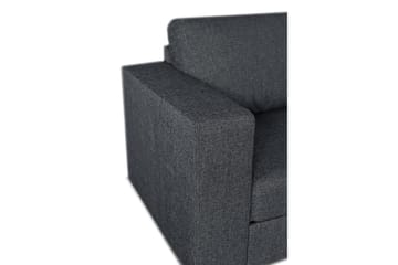 Bäddsoffa Carosello 3-sits Höger - Mörkgrå - Möbler - Soffa - Bäddsoffa - Bäddsoffa divan
