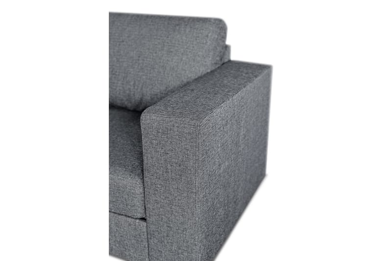 Bäddsoffa Carosello 3-sits med Schäslong Vänster - Mellangrå - Möbler - Soffa - Bäddsoffa - Bäddsoffa divan
