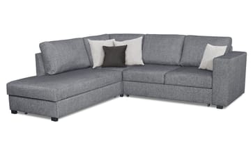 Bäddsoffa Carosello 3-sits med Schäslong Vänster - Mellangrå - Möbler - Soffa - Bäddsoffa - Bäddsoffa divan