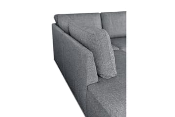 Bäddsoffa Carosello 3-sits med Schäslong Vänster - Mellangrå - Möbler - Soffa - Bäddsoffa - Bäddsoffa divan