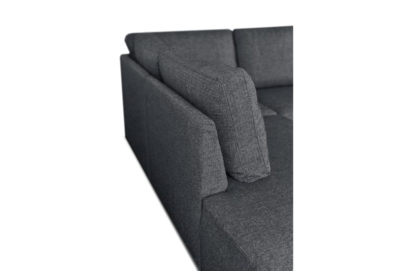 Bäddsoffa Carosello 3-sits Vänster - Mörkgrå - Möbler - Soffa - Bäddsoffa - Bäddsoffa divan