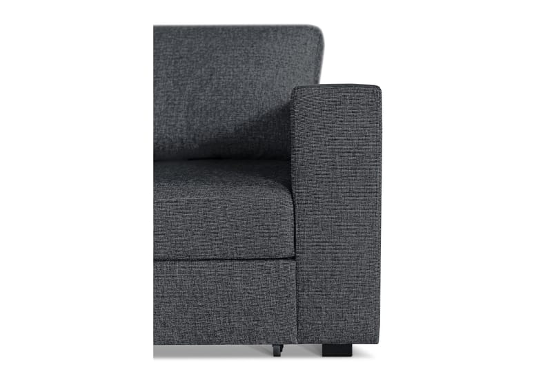 Bäddsoffa Carosello 3-sits Vänster - Mörkgrå - Möbler - Soffa - Bäddsoffa - Bäddsoffa divan
