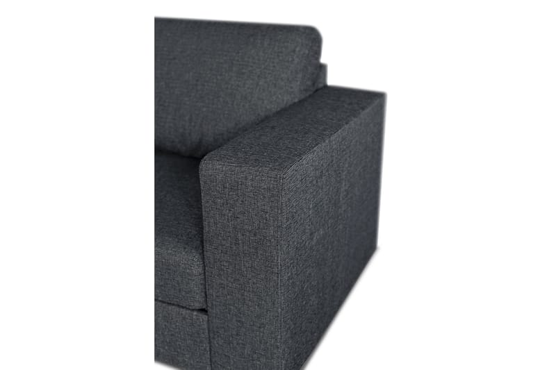 Bäddsoffa Carosello 3-sits Vänster - Mörkgrå - Möbler - Soffa - Bäddsoffa - Bäddsoffa divan