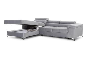 3-sits Bäddsoffa m. Divan Serodino - Brun - Möbler - Soffa - Bäddsoffa - Bäddsoffa divan
