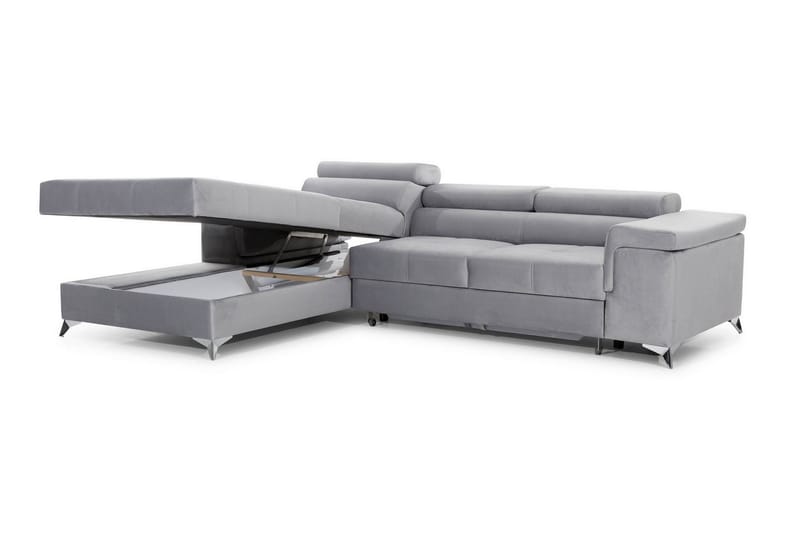 3-sits Bäddsoffa m. Divan Serodino - Brun - Möbler - Soffa - Bäddsoffa - Bäddsoffa divan