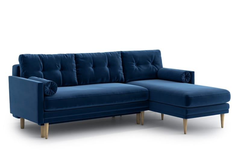 3-sits Divanbäddsoffa Alory - Marinblå - Möbler - Soffa - Bäddsoffa - Bäddsoffa divan