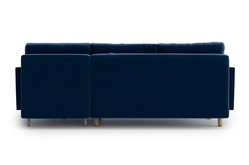 3-sits Divanbäddsoffa Alory - Marinblå - Möbler - Soffa - Bäddsoffa - Bäddsoffa divan