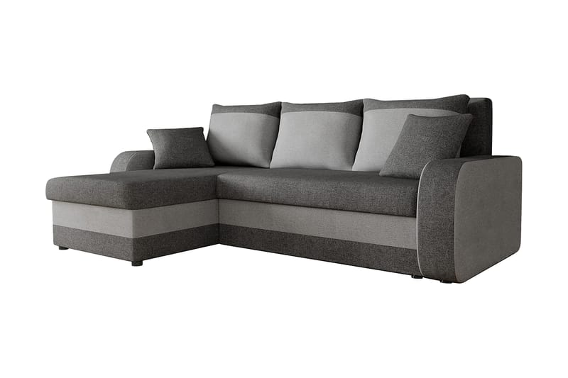 3-sits Hörnbäddsoffa Nyarp Universal - Grå - Möbler - Soffa - Bäddsoffa - Bäddsoffa divan
