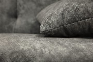 3-sits Vänster L-formad Bäddsoffa med Divan och Förvaring i Tyg - Svart - Möbler - Soffa - Bäddsoffa - Bäddsoffa divan