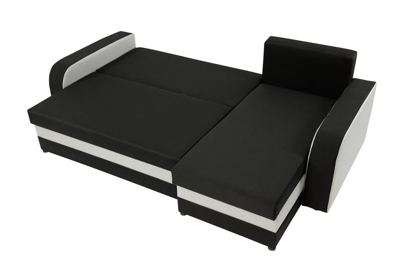 Alvared 3-sits Hörnbäddsoffa Universal - Grå - Möbler - Soffa - Bäddsoffa - Bäddsoffa divan