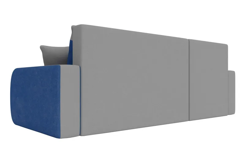 Alvared 3-sits Hörnbäddsoffa Universal - Grå/Blå - Möbler - Soffa - Bäddsoffa - Bäddsoffa divan