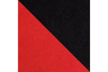 Alvared 4-sits Bäddsoffa med Dubbeldivan med Förvaring - Röd/Svart - Möbler - Soffa - Bäddsoffa - Bäddsoffa divan