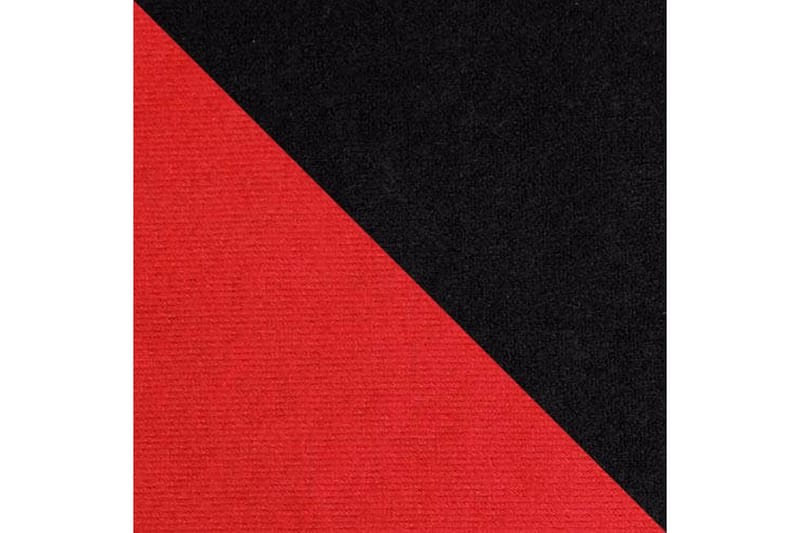 Alvared 4-sits Bäddsoffa med Dubbeldivan med Förvaring - Röd/Svart - Möbler - Soffa - Bäddsoffa - Bäddsoffa divan