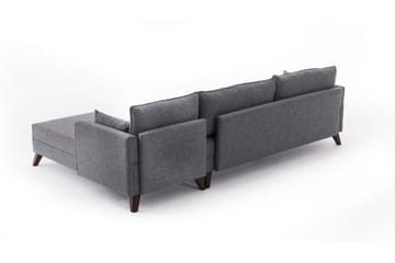 Bäddsoffa Burundi - Grå - Möbler - Soffa - Bäddsoffa - Bäddsoffa divan