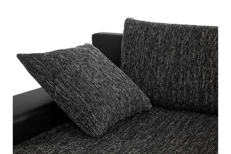 Bäddsoffa Dubbeldivan Mojen 4-sits 340x140 cm U-formad - Grå - Möbler - Soffa - Bäddsoffa - Bäddsoffa divan