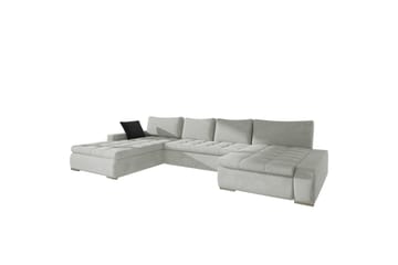 Bäddsoffa Dubbeldivan Mojen 4-sits 340x140 cm U-formad