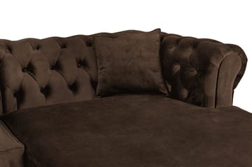 Bäddsoffa m. Divan Chesterfield Kristina - Vintage Brun - Möbler - Soffa - Bäddsoffa - Bäddsoffa divan