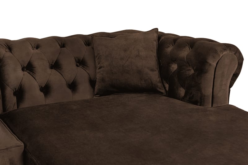 Bäddsoffa m. Divan Chesterfield Kristina - Vintage Brun - Möbler - Soffa - Bäddsoffa - Bäddsoffa divan