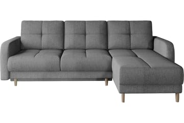 Bäddsoffa m. Divan Hatwall med Förvaring 3-sits - Grå - Möbler - Soffa - Bäddsoffa - Bäddsoffa divan