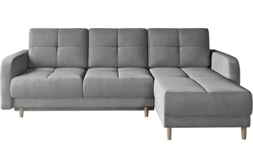 Bäddsoffa m. Divan Hatwall med Förvaring 3-sits - Grå - Möbler - Soffa - Bäddsoffa - Bäddsoffa divan