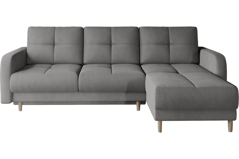 Bäddsoffa m. Divan Hatwall med Förvaring 3-sits - Grå - Möbler - Soffa - Bäddsoffa - Bäddsoffa divan