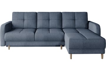 Bäddsoffa m. Divan Hatwall med Förvaring 3-sits - Mörkblå - Möbler - Soffa - Bäddsoffa - Bäddsoffa divan