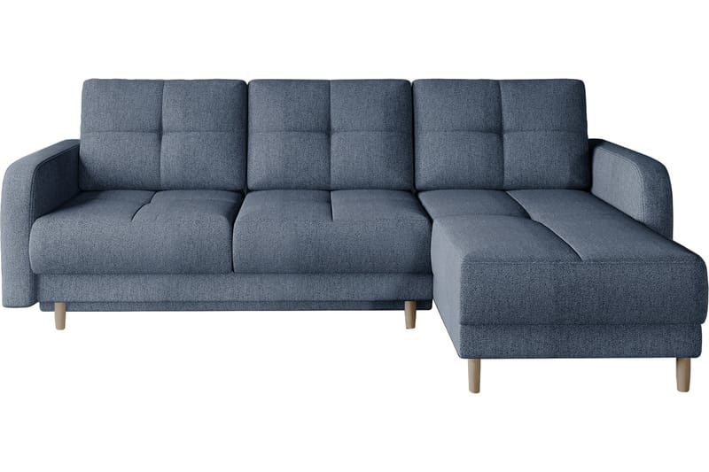 Bäddsoffa m. Divan Hatwall med Förvaring 3-sits - Mörkblå - Möbler - Soffa - Bäddsoffa - Bäddsoffa divan
