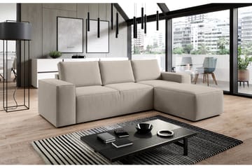 Bäddsoffa m. Divan Kandari med Förvaring - Beige - Möbler - Soffa - Bäddsoffa - Bäddsoffa divan
