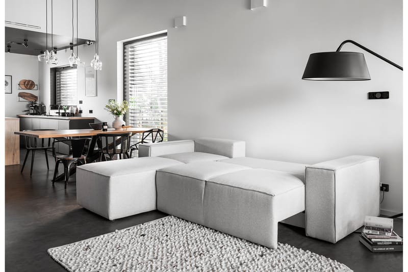 Bäddsoffa m. Divan Kandari med Förvaring - Brun - Möbler - Soffa - Bäddsoffa - Bäddsoffa divan