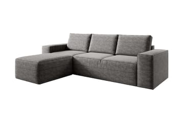 Bäddsoffa m. Divan Kandari med Förvaring - Ljusgrå - Möbler - Soffa - Bäddsoffa - Bäddsoffa divan