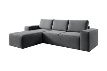 Bäddsoffa m. Divan Kandari med Förvaring - Mörkgrå - Möbler - Soffa - Bäddsoffa - Bäddsoffa divan