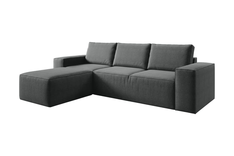 Bäddsoffa m. Divan Kandari med Förvaring - Mörkgrå - Möbler - Soffa - Bäddsoffa - Bäddsoffa divan