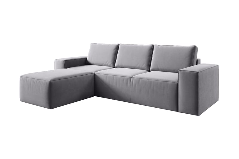 Bäddsoffa m. Divan Kandari med Förvaring - Mörkgrå - Möbler - Soffa - Bäddsoffa - Bäddsoffa divan