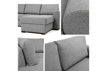 Bäddsoffa m. Divan och Schäslong Dargina - Möbler - Soffa - Bäddsoffa - Bäddsoffa divan