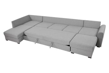 Bäddsoffa m. Divan och Schäslong Dargina - Möbler - Soffa - Bäddsoffa - Bäddsoffa divan