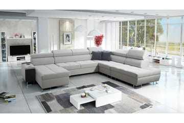 Bäddsoffa m. Divan och Schäslong Torretta - Möbler - Soffa - Bäddsoffa - Bäddsoffa divan