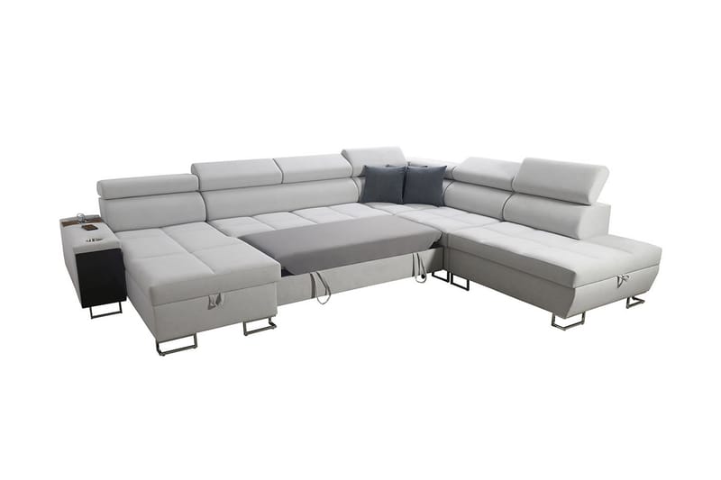 Bäddsoffa m. Divan och Schäslong Torretta - Möbler - Soffa - Bäddsoffa - Bäddsoffa divan