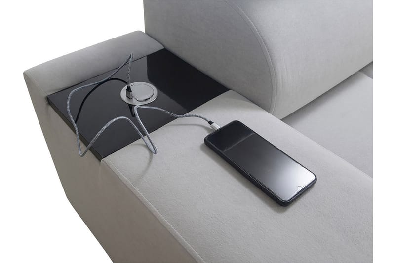 Bäddsoffa m. Divan och Schäslong Torretta - Möbler - Soffa - Bäddsoffa - Bäddsoffa divan