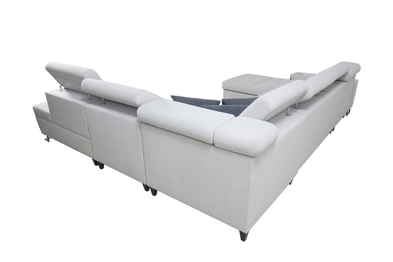 Bäddsoffa m. Divan och Schäslong Torretta - Möbler - Soffa - Bäddsoffa - Bäddsoffa divan