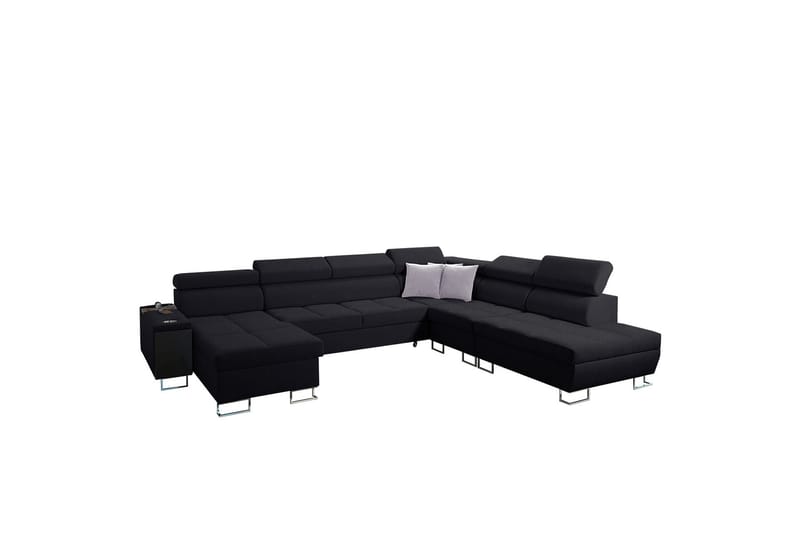 Bäddsoffa m. Divan och Schäslong Torretta - Möbler - Soffa - Bäddsoffa - Bäddsoffa divan