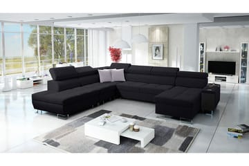 Bäddsoffa m. Divan och Schäslong Torretta - Möbler - Soffa - Bäddsoffa - Bäddsoffa divan