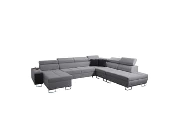 Bäddsoffa m. Divan och Schäslong Torretta - Möbler - Soffa - Bäddsoffa - Bäddsoffa divan
