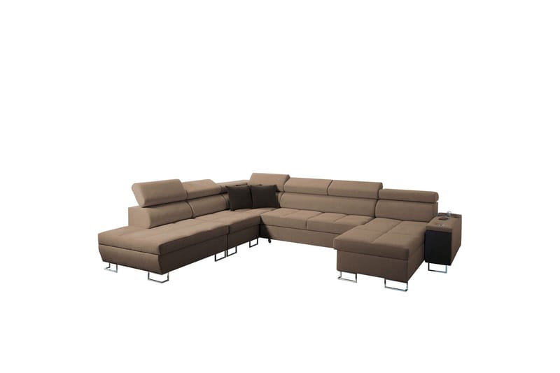 Bäddsoffa m. Divan och Schäslong Torretta - Möbler - Soffa - Bäddsoffa - Bäddsoffa divan